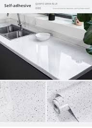 This wall decal set can be used to decorate all kinds of surfaces and is compatible with surfaces like glass, mirror, cement, wood, and stainless steel. Buy Marble Wall Stickers Kitchen Countertops Waterproof Granite Stickers Bathroom Tiles Self Adhesive Wallpaper Room Decoration Cicig