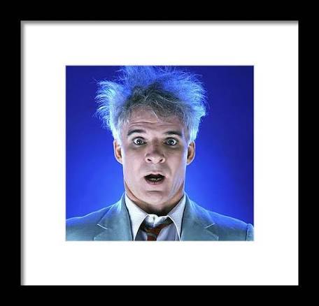 STEVE MARTIN in THE MAN WITH TWO BRAINS -1983-. #2 Framed Print by Album -  Fine Art America