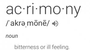 We did not find results for: What Does Acrimony Mean Youtube