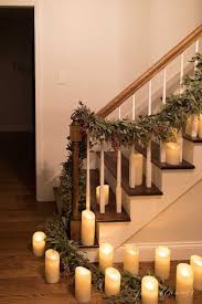 It's a good alternative to hanging them from the mantel. 22 Best Staircase Christmas Decorations Holiday Stair Decor Ideas