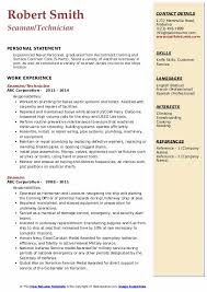 Download sample resume templates in pdf seaman/executive resume. Seaman Resume Samples Qwikresume