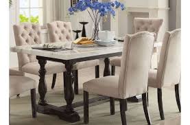 Shop pottery barn for expertly crafted weathered dining room furniture. Gerardo White Marble And Weathered Espresso Dining Table From Acme Coleman Furniture Dining Room Table Marble Dining Table Marble Marble Top Dining Table