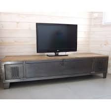 Meuble Tv Industriel Avec Vestiaire En Metal Restaure Meuble Mobilier De Salon Meuble Tv Industriel