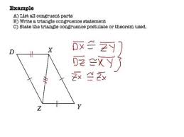 Unit 6 triangle congruency test. Triangle Congruence Theorems Sss Sas Asa Aas Youtube