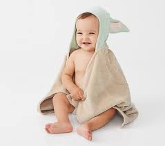 photo from prudent baby technorati tags: Star Wars The Child Baby Hooded Towel Pottery Barn Kids