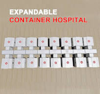 2020 Expandable Butterfly Container Hospital Container Clinic