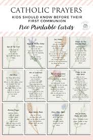 The church of the holy sepulcher is the holiest place because it's the. Catholic Prayers For First Communion Preparation Free Printable Cards