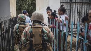 In all the other countries we have seen a sharp increase in such cases during the lockdown period. Police Used Rubber Bullets To Disperse People Lined Up Outside A Grocery Store As South Africa Hunkers Down Coronavirus Will Hit Poor Residents Hardest Marketwatch