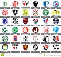 Brazilian football confederation & brazil national football team vector logo. Alle Clubs Uit Brazillie Flamengo E Fluminense Coritiba Clube Cruzeiro
