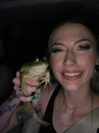 Momma crayfish with babies found in the wild