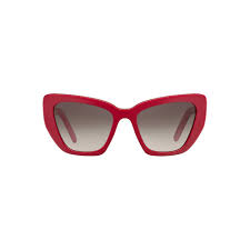 Prada - Prada Postcard - Cat Eye Sunglasses Alternative fit - Ruby Red -  Prada Collection - Sunglasses - Prada Eyewear - Avvenice
