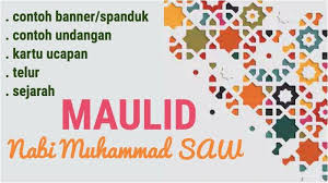 Banner ini direka khas untuk komuniti apartment camellia court, taman impian putra. Contoh Banner Spanduk Sejarah Maulid Nabi Muhammad Saw Yang Diisi Ceramah Dan Hiasan Telur Tribun Timur