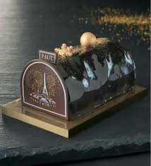 La Buche Chocolat Praline Butter Dish Butter Dishes