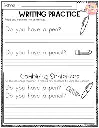 Free Writing Practice Combining Sentences Writing Practice Writing Sentences Worksheets Sentence Writing