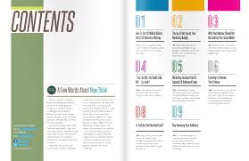 Table Of Contents Contents Page Design Table Of Contents Design Typography Magazine