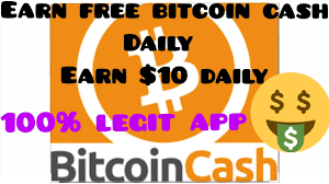 You would also get 50% of what your referrals get from us as well. Earn Free Bitcoin Cash Daily Every Hour Youtube