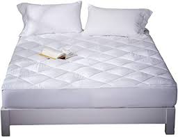 Premium Mattress Pad Hypoallergenic Quilted Mattress Topper Deep Pocket Stretch To Fit Skirt Microfiber 15 Premium Mattress Mattress Pad Mattress Topper
