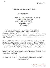 An experienced construction law attorney should be consulted to evaluate any potential claims. Construction Agreement Free Printable Documents Agreement Construction Contract Sample Resume