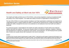 Health And Safety At Work Etc Act 1974 Explained