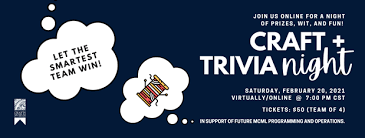 Instantly play online for free, no downloading needed! Mcml Trivia Night Fundraiser 2021 C2 Centre For Craft