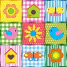 Kus Yuvasi Ile Patchwork Kus Evi Desenler Aplike