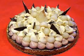 Fantastik Belle Helene Tarte Poire Chocolat Cremeux Vanille Sable Breton Atelier De Brigitte Cuisine Recettes Partages