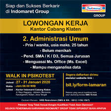 Sedikit berbeda dengan perusahaan di bidang lain, sistem perhitungan gaji karyawan indomaret yaitu selain mendapatkan gaji pokok. Kabarklaten On Twitter Pusing Cari Kerja Gak Perlu Khawatir Lagi Karna Indomaret Group Banyak Lowongannya Yuk Buruan Cek Segera Daftarkan Dirimu Https T Co Vx8hkcaabt Twitter