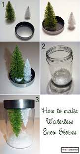 Waterless Snow Globes Thediydreamer Com Christmas Snow Globes Diy Christmas Snow Globes Waterless Snow Globe Diy