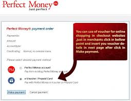 Buy Perfect Money E Voucher Online With Credit Card 100 Usd E Voucher Perfect Money Voucher The 100