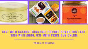 Turmeric face masks are becoming more popular thanks to stars like thandie newtown and daisy ridley promoting their benefits. Best Wild Kasturi Turmeric Powder Brand For Face Skin Whitening Use With Price Buy Online Youtube