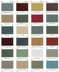 Primitive Color Chart Old Village Paints Primitive Paint Colors Historic Paint Colours Primitive Colors