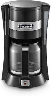 This 14 cup capacity coffee maker is very stylish and comes with plenty of features. De Longhi Powder Filter Coffee Machine Black Icm15211 1 Buy Online At Best Price In Uae Amazon Ae