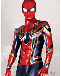 In the movie, the costume can be seen flying through. Spiderman Avengers Avengersinfinitywar Infinitywar Peterparker Tomholland Marvel Movie Superhero Drawi Marvel Spiderman Art Marvel Fan Art Marvel Art