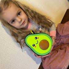 Lindo organizador de escritorio con maceta de aguacate para decoración del  hogar