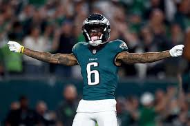 Eagles are listing WR DeVonta Smith as out for Sunday's game vs. the Bucs  and WR A.J. Brown as questionable.