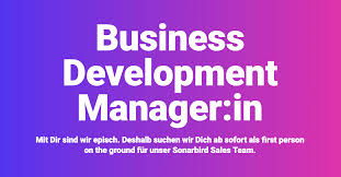 Maybe you would like to learn more about one of these? Sonarbird Sucht Business Development Manager In Radioszene