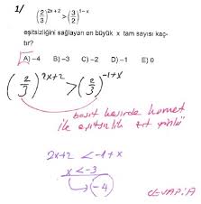 Uc Renk 9 Sinif Uslu Sayilar Cozumleri Test 5 Matematik Kitap Cozumleri Matematik Kalesi