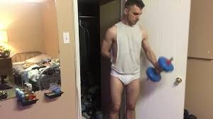 KinkyCuntboy in White Cotton Undies - Tight Fit & Raw Sex