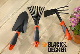 Black And Decker Garden Iq Series Trowel Fan Rake And Culti Hoe Meyve Bahce