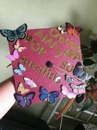 Decorate your graduation cap with our tassel toppers. Graduation Cap Decoration Butterflies Mexican Latina Proud Thank You Parents Graduation Cap Decoration Cap Decorations College Graduation Cap Decoration