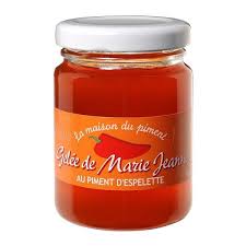 Gelee De Piment D Espelette Marie Jeanne 100 Gr Piment Espelette Piment Gelee De Piment
