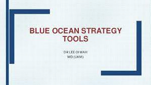Blue ocean strategy (online)awarded by: Tools For Blue Ocean Strategy