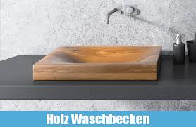 Die kombination von stein und holz ist der klassiker. Holzwaschbecken Massivholz Waschbecken Gunstig Online Kaufen