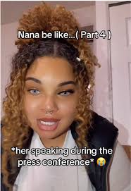 Girl Talking to Her Nana