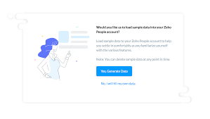 Information technology is in the process of upgrading our servers. Sample Data For Setup Getting Started Mock Data Zoho People