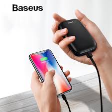 Baseus mini q power bank 10000 mah. Baseus Mini Portable Power Bank For Iphone Xs Max X 7 8 Samsung S9 S8 Huawei Electroniceverything Iphone Powerbank External Battery Pack
