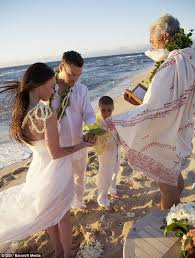Megan Fox In Her Biggest Role To Date As The Blushing Bride In Her Beach Wedding Megan Fox Wedding Megan Fox Wedding Dress Celebrity Weddings