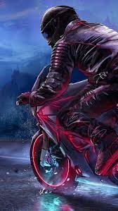 Bike Rider Iphone Wallpaper Iphone Wallpapers Bike Drawing Moto Wallpapers Bike Rider