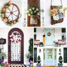 A good decoration for front porch will also. Spring Front Door Ideas My Nourished Home