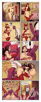 Rule34 - If it exists, there is porn of it  devil hs, scarlet witch, wanda  maximoff  7337624